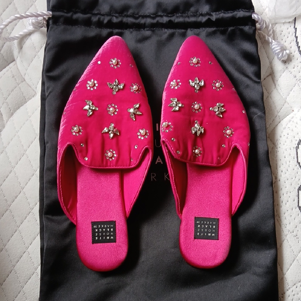 Pink Embellished Women's Shoes by